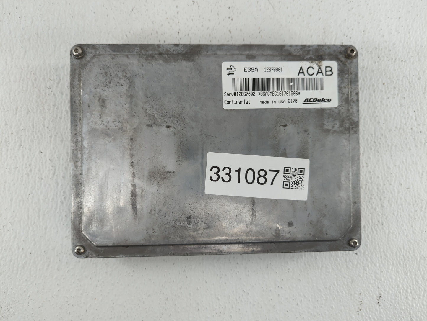 2017 Chevrolet Traverse PCM Engine Control Computer ECU ECM PCU OEM P/N:12667002 12698026, 12673932, 12708794 Fits Fits 2018