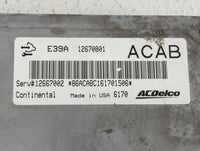 2017 Chevrolet Traverse PCM Engine Control Computer ECU ECM PCU OEM P/N:12667002 12698026, 12673932, 12708794 Fits Fits 2018