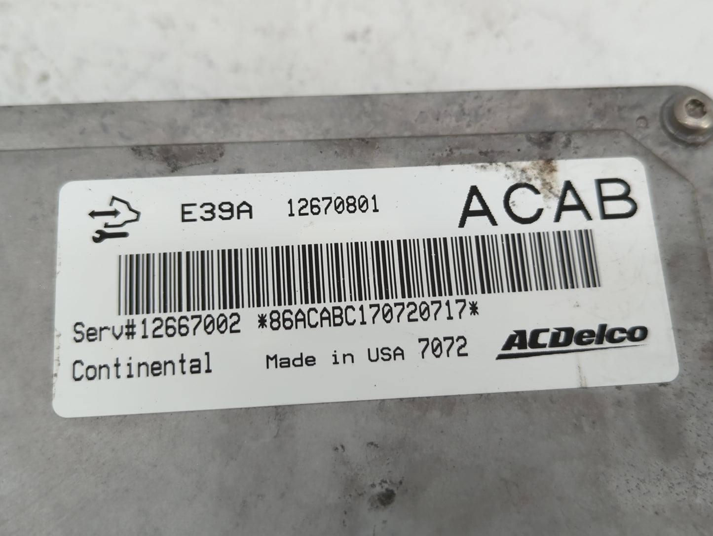 2017 Chevrolet Traverse PCM Engine Control Computer ECU ECM PCU OEM P/N:12667002 12666129, 12694743 Fits Fits 2018 2019 2020