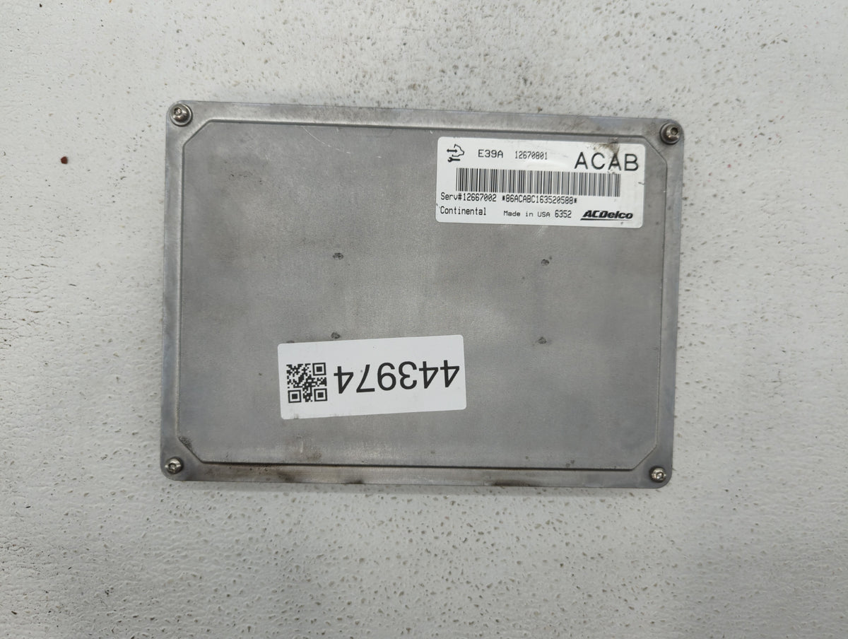 2017 Chevrolet Traverse PCM Engine Control Computer ECU ECM PCU OEM P/N:12667002 12667189, 12685918, 12670801 Fits 2018 2019