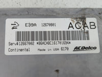 2017 Chevrolet Traverse PCM Engine Control Computer ECU ECM PCU OEM P/N:12667189 12708794, 12719362 Fits Fits 2018 2019 2020