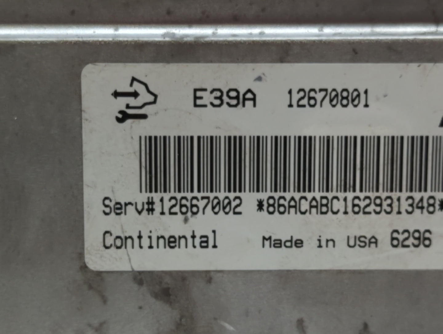 2017 Chevrolet Traverse PCM Engine Control Computer ECU ECM PCU OEM P/N:12667002 12670801, 12666070 Fits Fits 2018 2019 2020