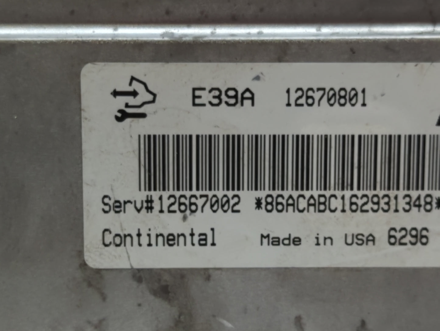 2017 Chevrolet Traverse PCM Engine Control Computer ECU ECM PCU OEM P/N:12667002 12670801, 12666070 Fits Fits 2018 2019 2020