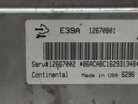 2017 Chevrolet Traverse PCM Engine Control Computer ECU ECM PCU OEM P/N:12667002 12670801, 12666070 Fits Fits 2018 2019 2020