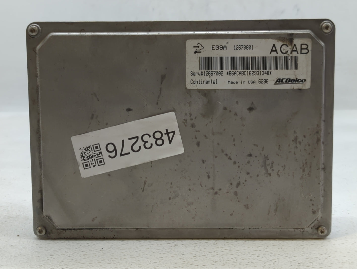2017 Chevrolet Traverse PCM Engine Control Computer ECU ECM PCU OEM P/N:12667002 12670801, 12666070 Fits Fits 2018 2019 2020