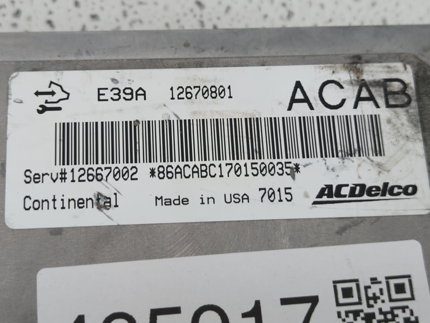 2017 Chevrolet Traverse PCM Engine Control Computer ECU ECM PCU OEM P/N:12667002 12670801, 12666070 Fits Fits 2018 2019 2020