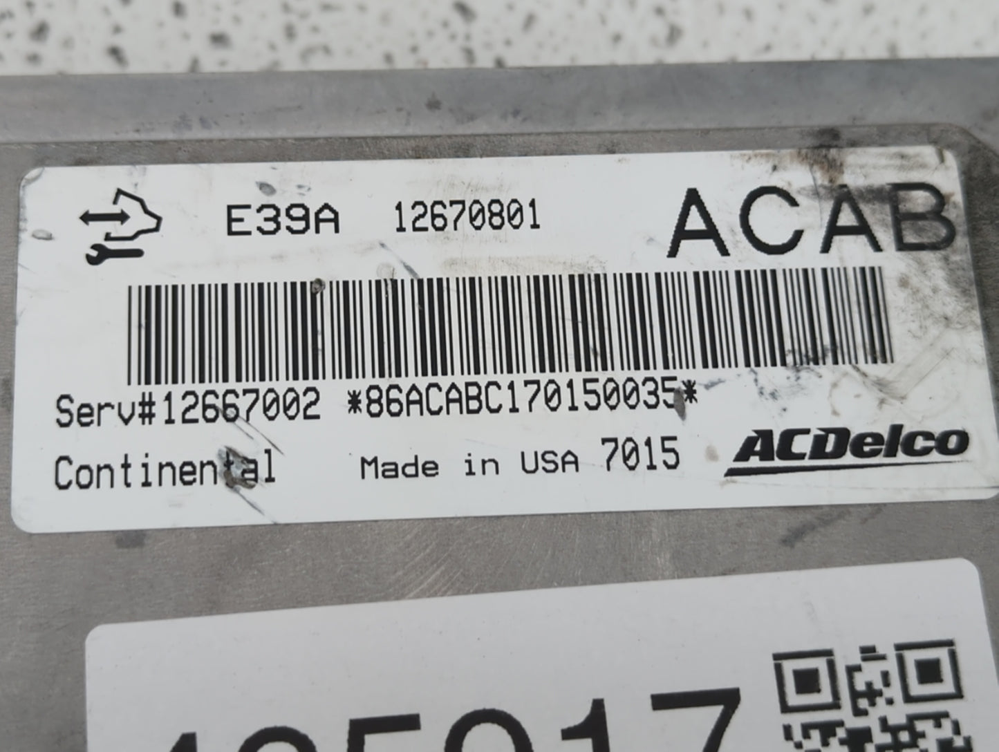 2017 Chevrolet Traverse PCM Engine Control Computer ECU ECM PCU OEM P/N:12667002 12670801, 12666070 Fits Fits 2018 2019 2020