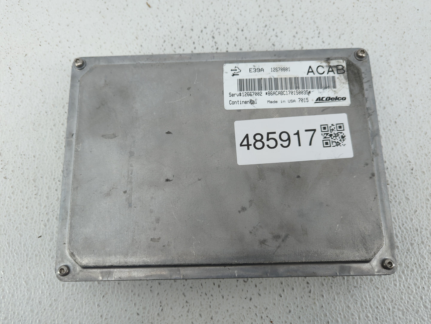 2017 Chevrolet Traverse PCM Engine Control Computer ECU ECM PCU OEM P/N:12667002 12670801, 12666070 Fits Fits 2018 2019 2020