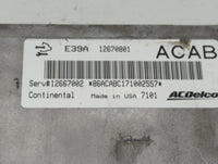 2017 Chevrolet Traverse PCM Engine Control Computer ECU ECM PCU OEM P/N:12670801 Fits Fits 2018 2019 2020 OEM Used Auto Part