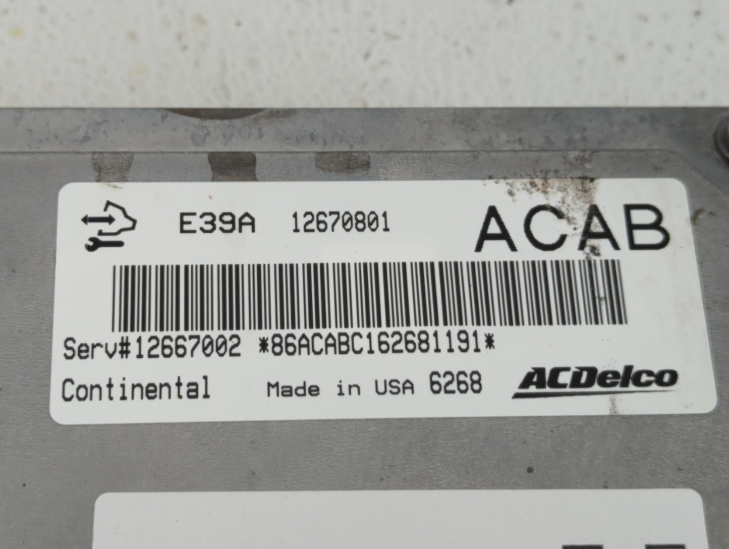2017 Chevrolet Traverse PCM Engine Control Computer ECU ECM PCU OEM P/N:12667002 12670801 Fits Fits 2018 2019 2020 OEM Used 