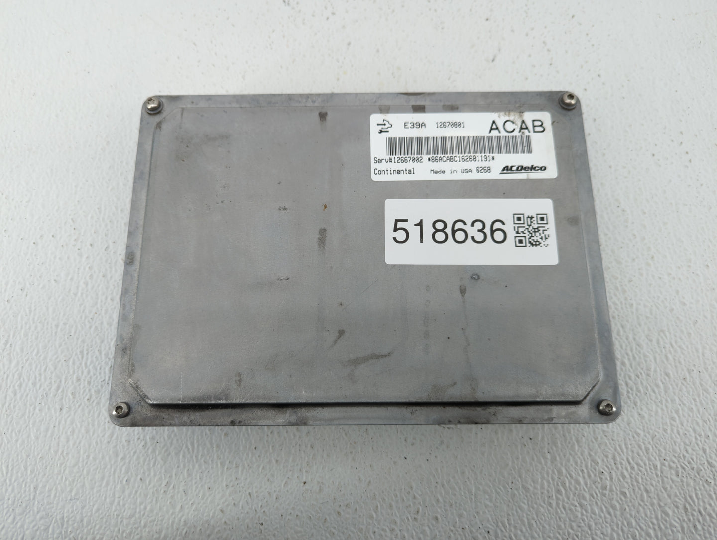 2017 Chevrolet Traverse PCM Engine Control Computer ECU ECM PCU OEM P/N:12667002 12670801 Fits Fits 2018 2019 2020 OEM Used 