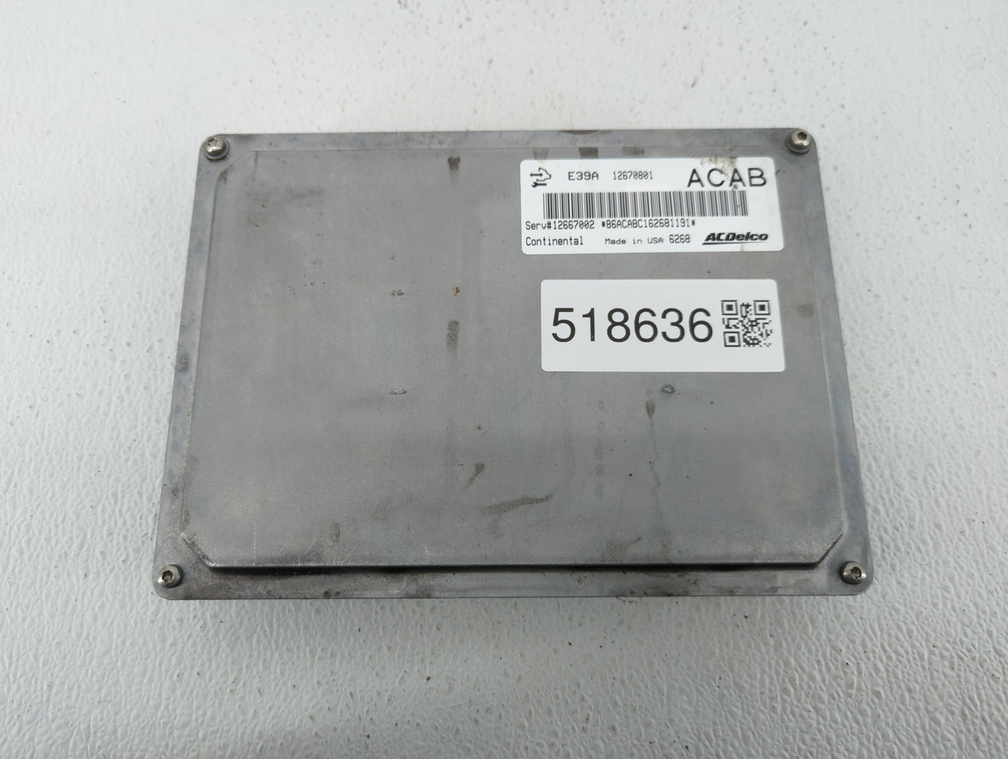 2017 Chevrolet Traverse PCM Engine Control Computer ECU ECM PCU OEM P/N:12667002 12670801 Fits Fits 2018 2019 2020 OEM Used 