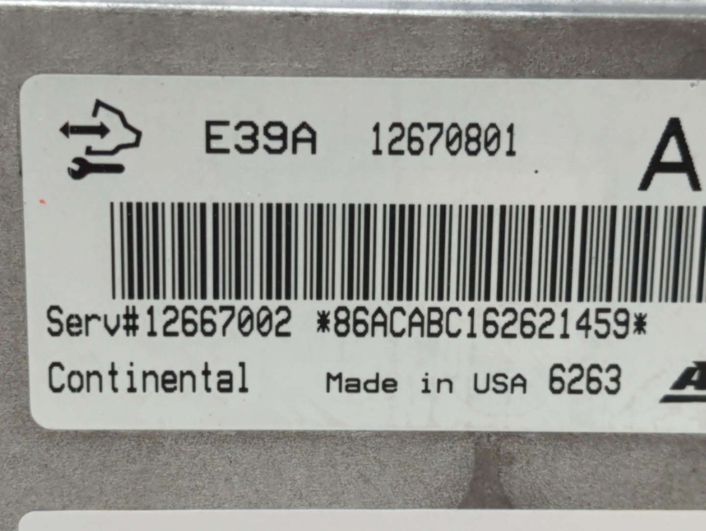 2017 Chevrolet Traverse PCM Engine Control Computer ECU ECM PCU OEM P/N:12667002 12670801 Fits Fits 2018 2019 2020 OEM Used 