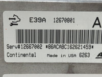 2017 Chevrolet Traverse PCM Engine Control Computer ECU ECM PCU OEM P/N:12667002 12670801 Fits Fits 2018 2019 2020 OEM Used 