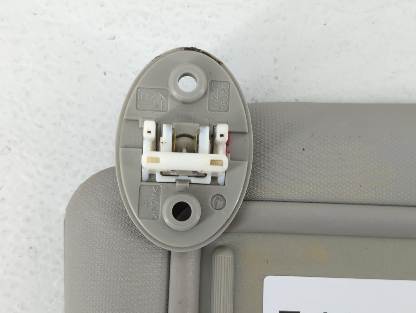 2017 Chevrolet Traverse Sun Visor Shade Replacement Driver Left Mirror Fits OEM Used Auto Parts - Oemusedautoparts1.com