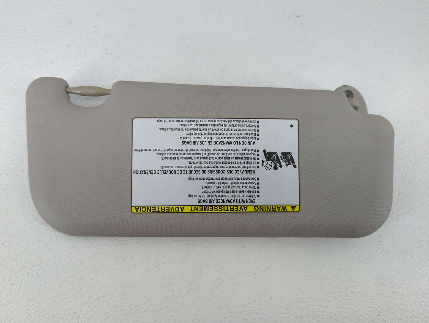 2017 Chevrolet Traverse Sun Visor Shade Replacement Driver Left Mirror Fits OEM Used Auto Parts - Oemusedautoparts1.com