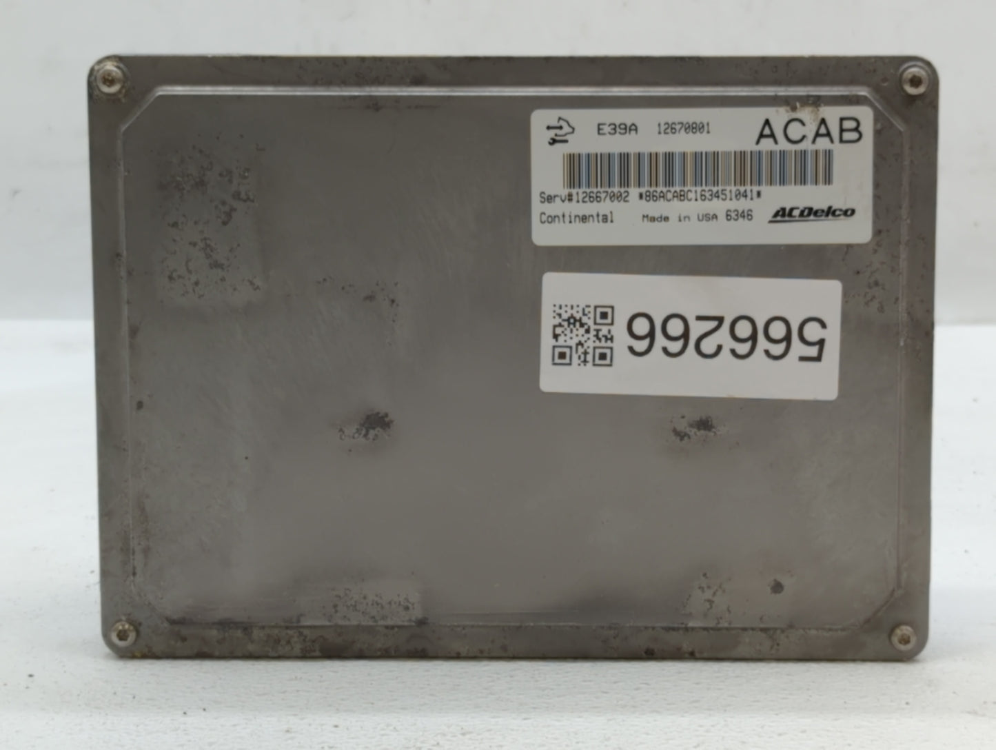 2017 Chevrolet Traverse PCM Engine Control Computer ECU ECM PCU OEM P/N:12670801 Fits Fits 2018 2019 2020 OEM Used Auto Part