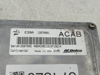 2017 Chevrolet Traverse PCM Engine Control Computer ECU ECM PCU OEM P/N:12670801 Fits Fits 2018 2019 2020 OEM Used Auto Part