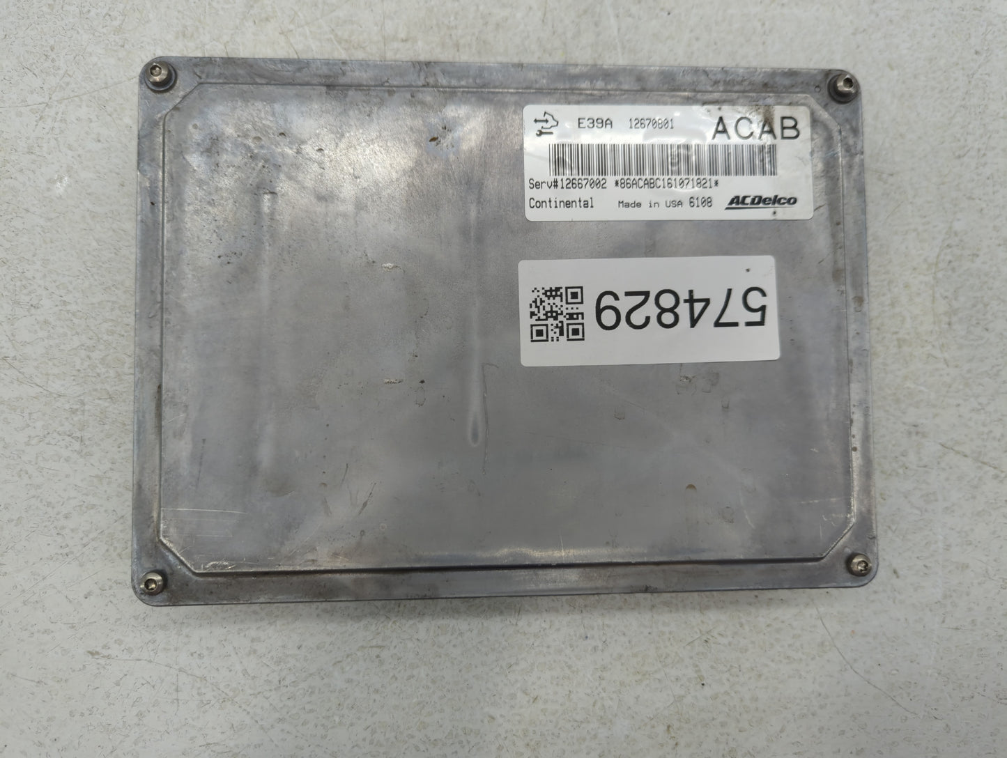 2017 Chevrolet Traverse PCM Engine Control Computer ECU ECM PCU OEM P/N:12670801 Fits Fits 2018 2019 2020 OEM Used Auto Part