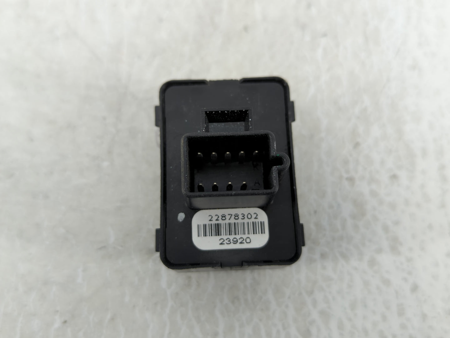 2009-2017 Chevrolet Traverse Master Power Window Switch Replacement Driver Side Left P/N:2287302 Fits OEM Used Auto Parts - 