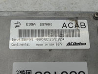 2017 Chevrolet Traverse PCM Engine Control Computer ECU ECM PCU OEM P/N:E39A 12670801 Fits Fits 2018 2019 2020 OEM Used Auto