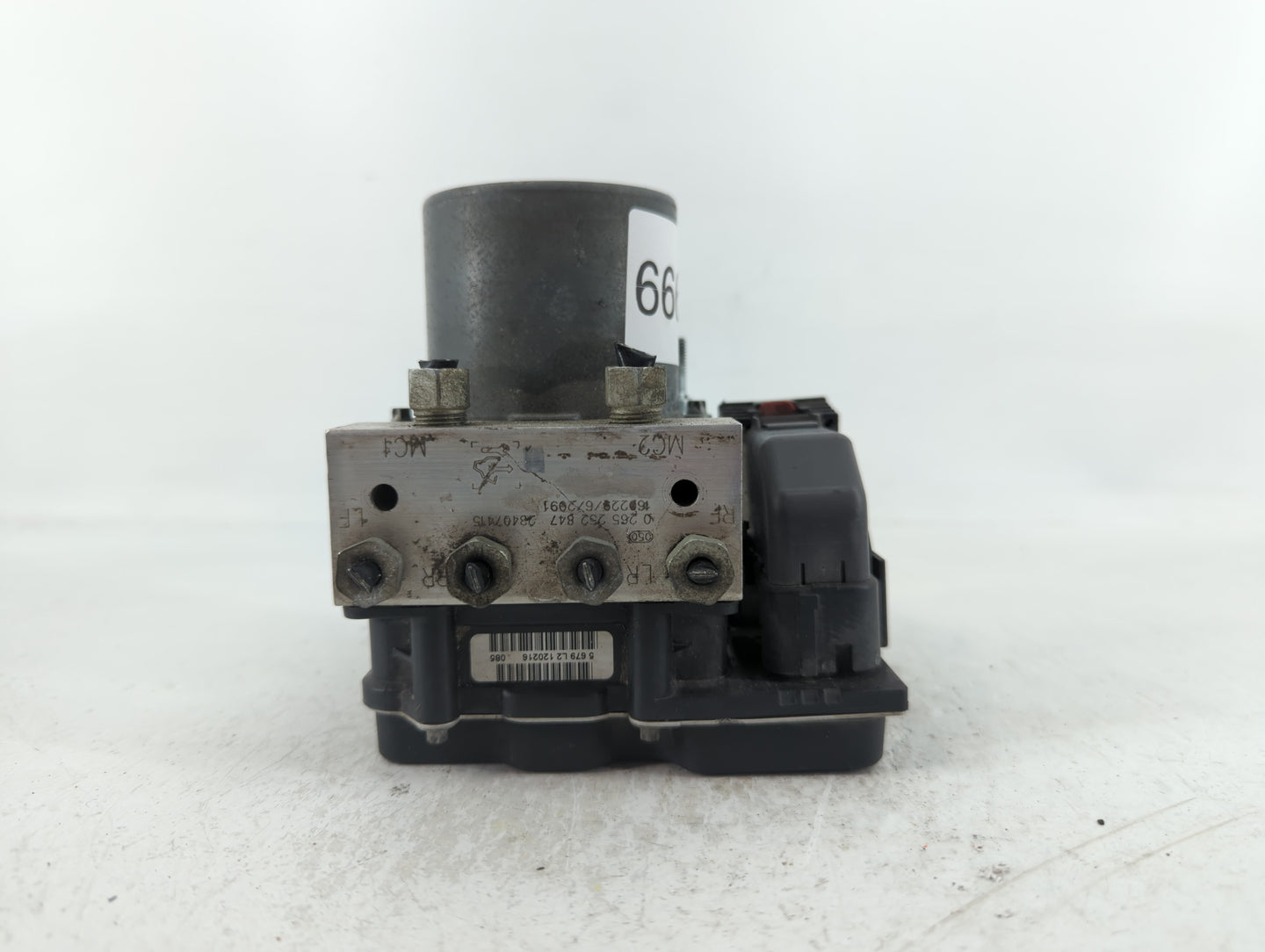 2017 Chevrolet Traverse ABS Pump Control Module Replacement P/N:23407415 0 265 252 847 Fits Fits 2012 2013 2014 2015 2016 OE