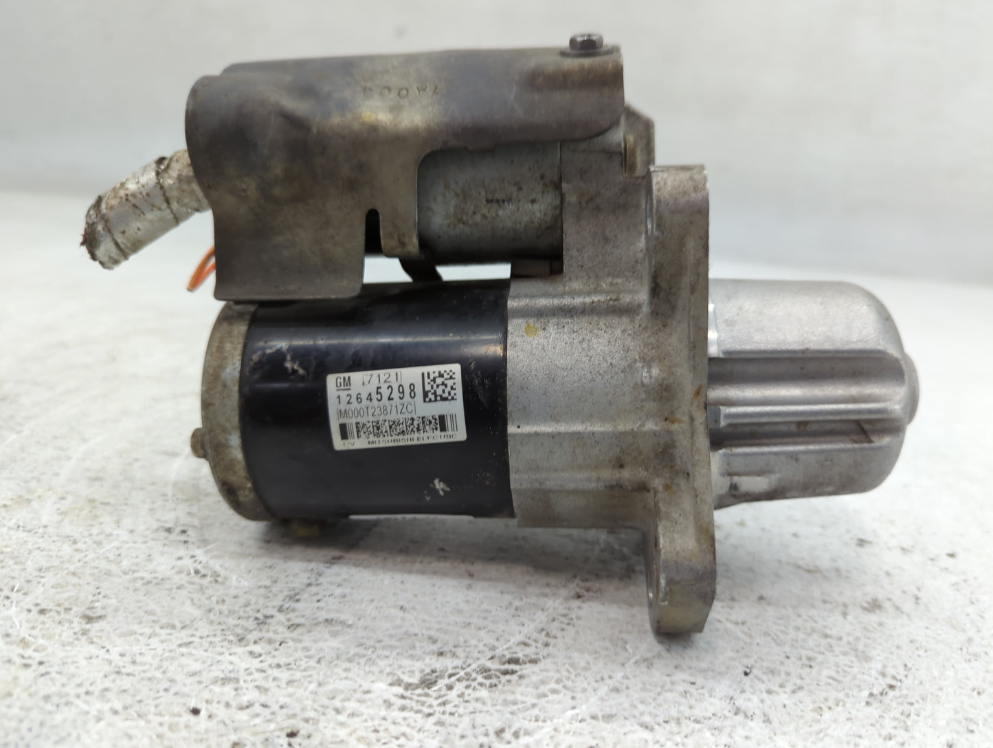 2017 Chevrolet Traverse Car Starter Motor Solenoid OEM P/N:PO0209078 17986N Fits OEM Used Auto Parts - Oemusedautoparts1.com