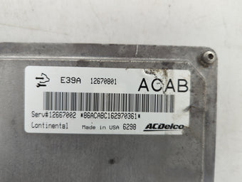 compare product 2017 Chevrolet Traverse PCM Engine Control Computer ECU ECM PCU OEM P/N:12670801 12667002 Fits 2018 2019 2020 OEM Used Auto Parts