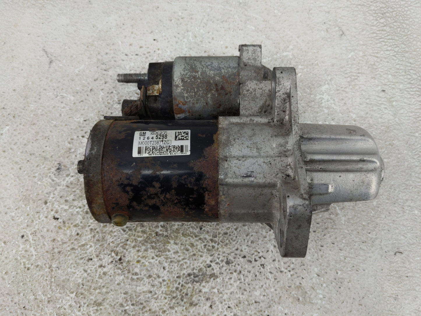2017 Chevrolet Traverse Car Starter Motor Solenoid OEM P/N:12645298 Fits OEM Used Auto Parts - Oemusedautoparts1.com