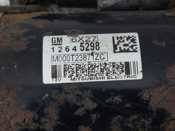 2017 Chevrolet Traverse Car Starter Motor Solenoid OEM P/N:12645298 Fits OEM Used Auto Parts