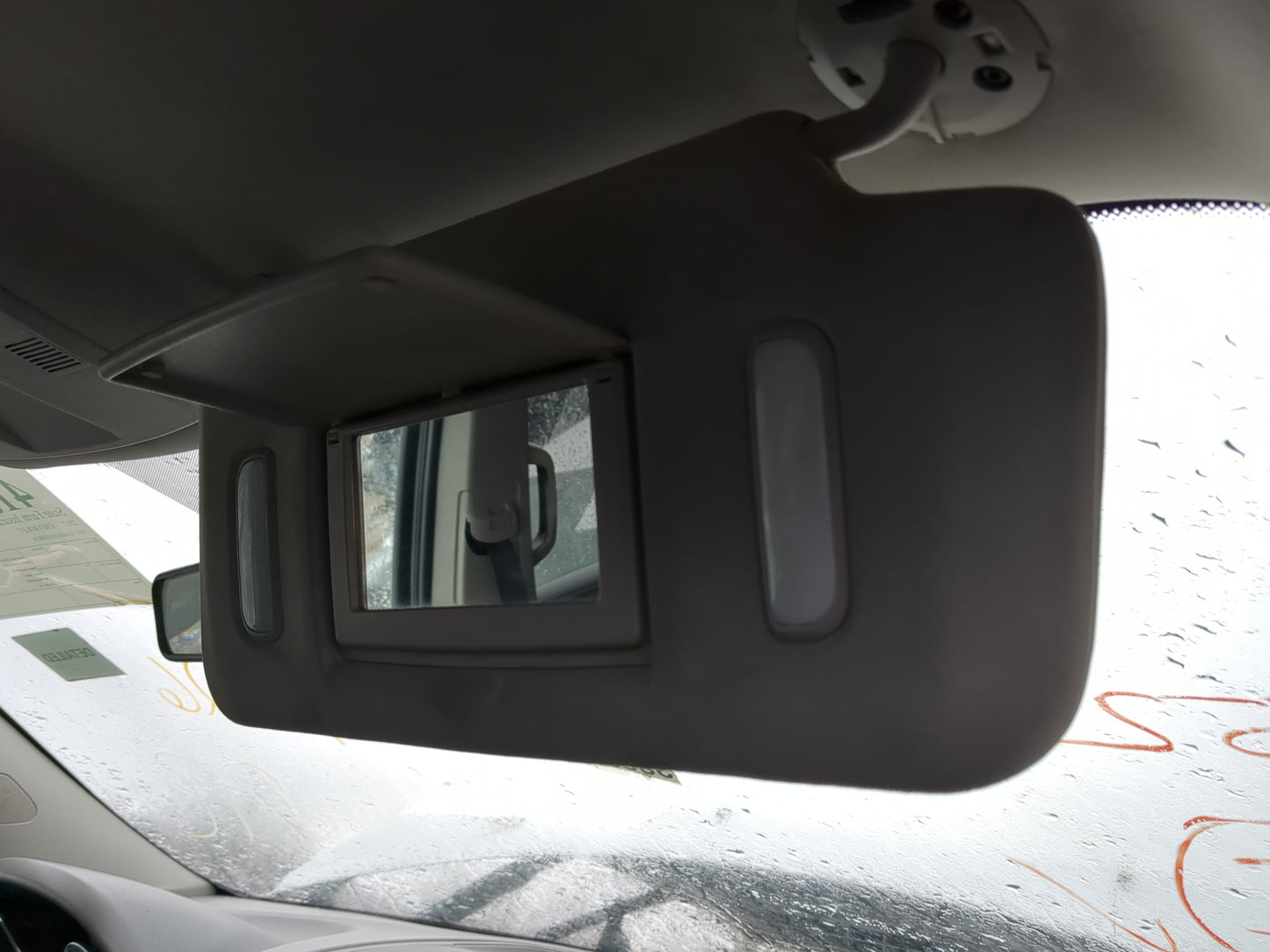 2017 Chevrolet Traverse Sun Visor Shade Replacement Passenger Right Mirror Fits OEM Used Auto Parts - Oemusedautoparts1.com