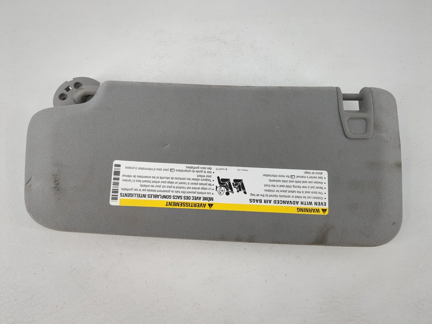 2017-2021 Chevrolet Trax Sun Visor Shade Replacement Passenger Right Mirror Fits Fits 2017 2018 2019 2020 2021 OEM Used Auto