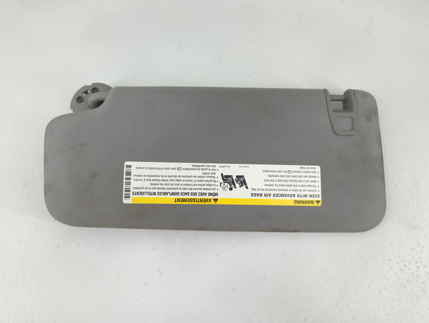 2017-2021 Chevrolet Trax Sun Visor Shade Replacement Passenger Right Mirror Fits Fits 2017 2018 2019 2020 2021 OEM Used Auto