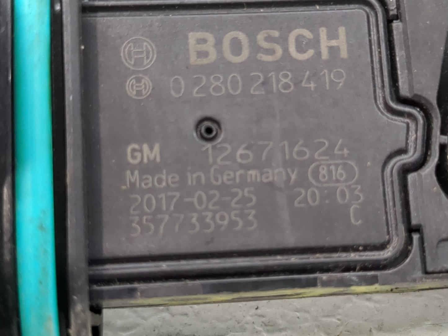 2013-2021 Chevrolet Trax Mass Air Flow Meter Maf - Oemusedautoparts1.com