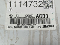 2017 Chevrolet Trax PCM Engine Control Computer ECU ECM PCU OEM P/N:12679097 Fits OEM Used Auto Parts - Oemusedautoparts1.co