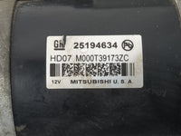 2013-2021 Chevrolet Trax Car Starter Motor Solenoid OEM P/N:25194634 Fits OEM Used Auto Parts - Oemusedautoparts1.com