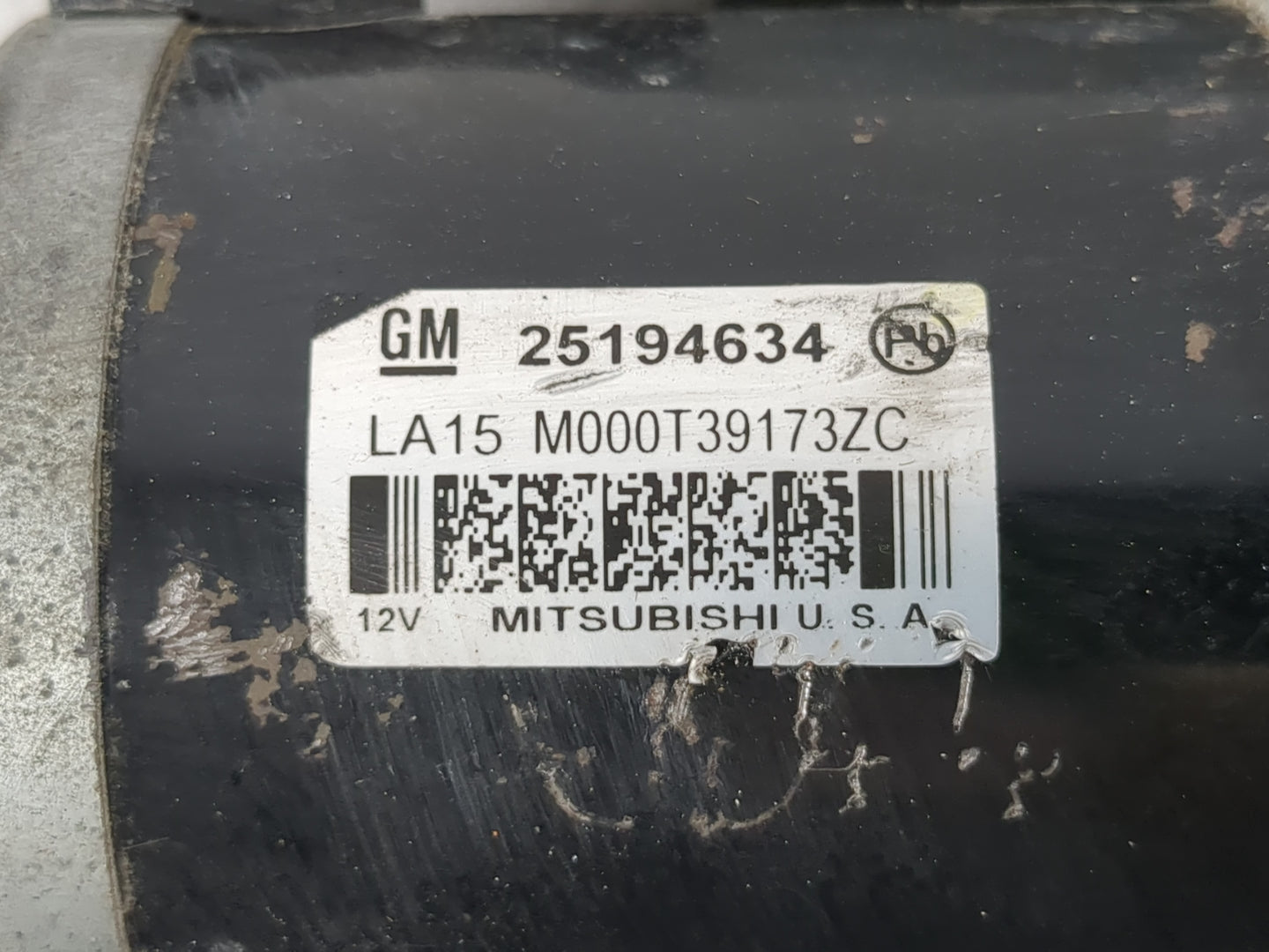 2013-2021 Chevrolet Trax Car Starter Motor Solenoid OEM P/N:25194634 Fits OEM Used Auto Parts - Oemusedautoparts1.com