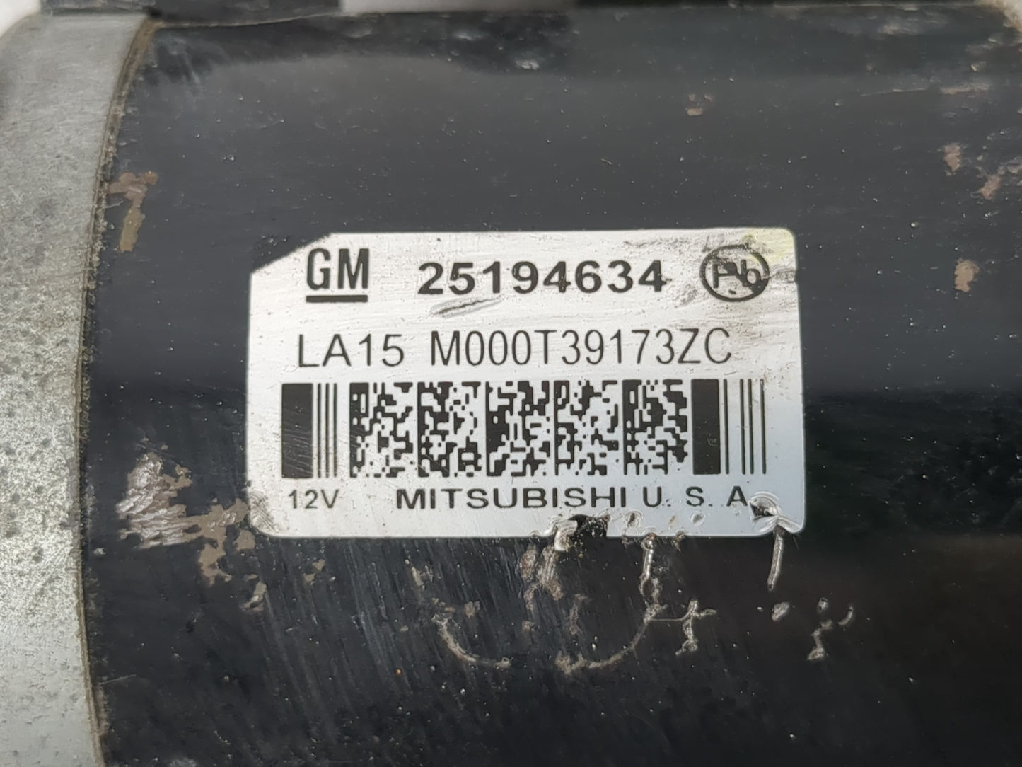 2013-2021 Chevrolet Trax Car Starter Motor Solenoid OEM P/N:25194634 Fits OEM Used Auto Parts - Oemusedautoparts1.com