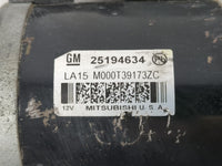 2013-2021 Chevrolet Trax Car Starter Motor Solenoid OEM P/N:25194634 Fits OEM Used Auto Parts - Oemusedautoparts1.com