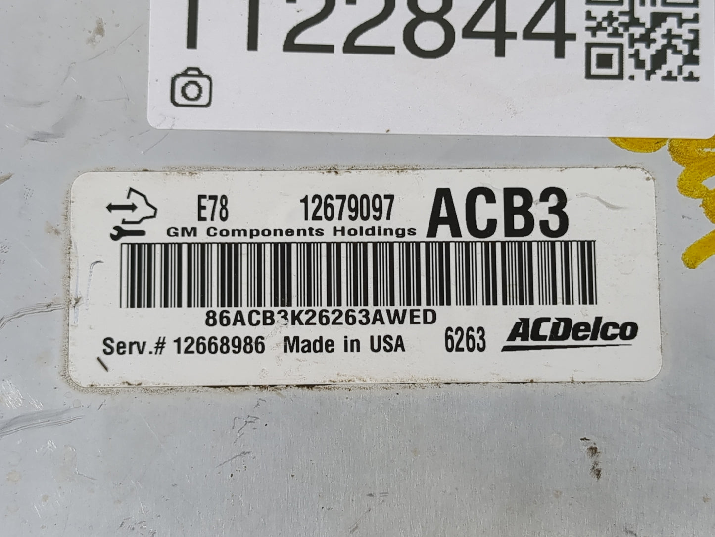 2017-2021 Chevrolet Trax PCM Engine Control Computer ECU ECM PCU OEM P/N:12679097 Fits Fits 2017 2018 2019 2020 2021 OEM Use