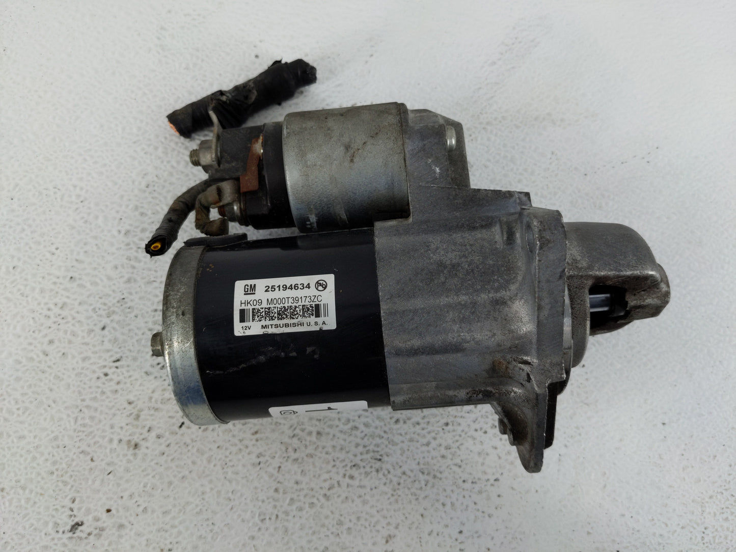 2013-2021 Chevrolet Trax Car Starter Motor Solenoid OEM P/N:25194634 Fits OEM Used Auto Parts - Oemusedautoparts1.com
