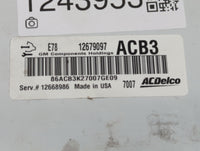 2017-2021 Chevrolet Trax PCM Engine Control Computer ECU ECM PCU OEM P/N:12677671 12685776 Fits Fits 2017 2018 2019 2020 202