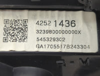 2017-2021 Chevrolet Trax Climate Control Module Temperature AC/Heater Replacement P/N:42521436 Fits Fits 2017 2018 2019 2020