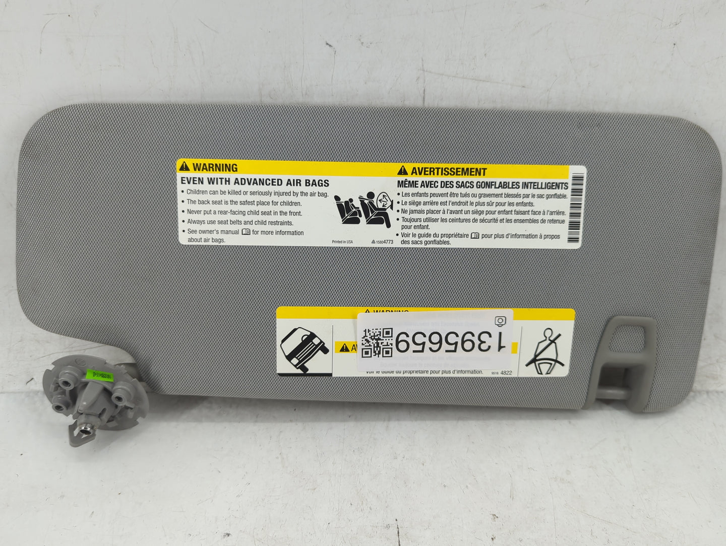2017-2021 Chevrolet Trax Sun Visor Shade Replacement Driver Left Mirror Fits Fits 2017 2018 2019 2020 2021 OEM Used Auto Par