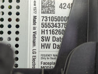 2017 Chevrolet Trax Radio AM FM Cd Player Receiver Replacement P/N:55534375 Fits OEM Used Auto Parts - Oemusedautoparts1.com
