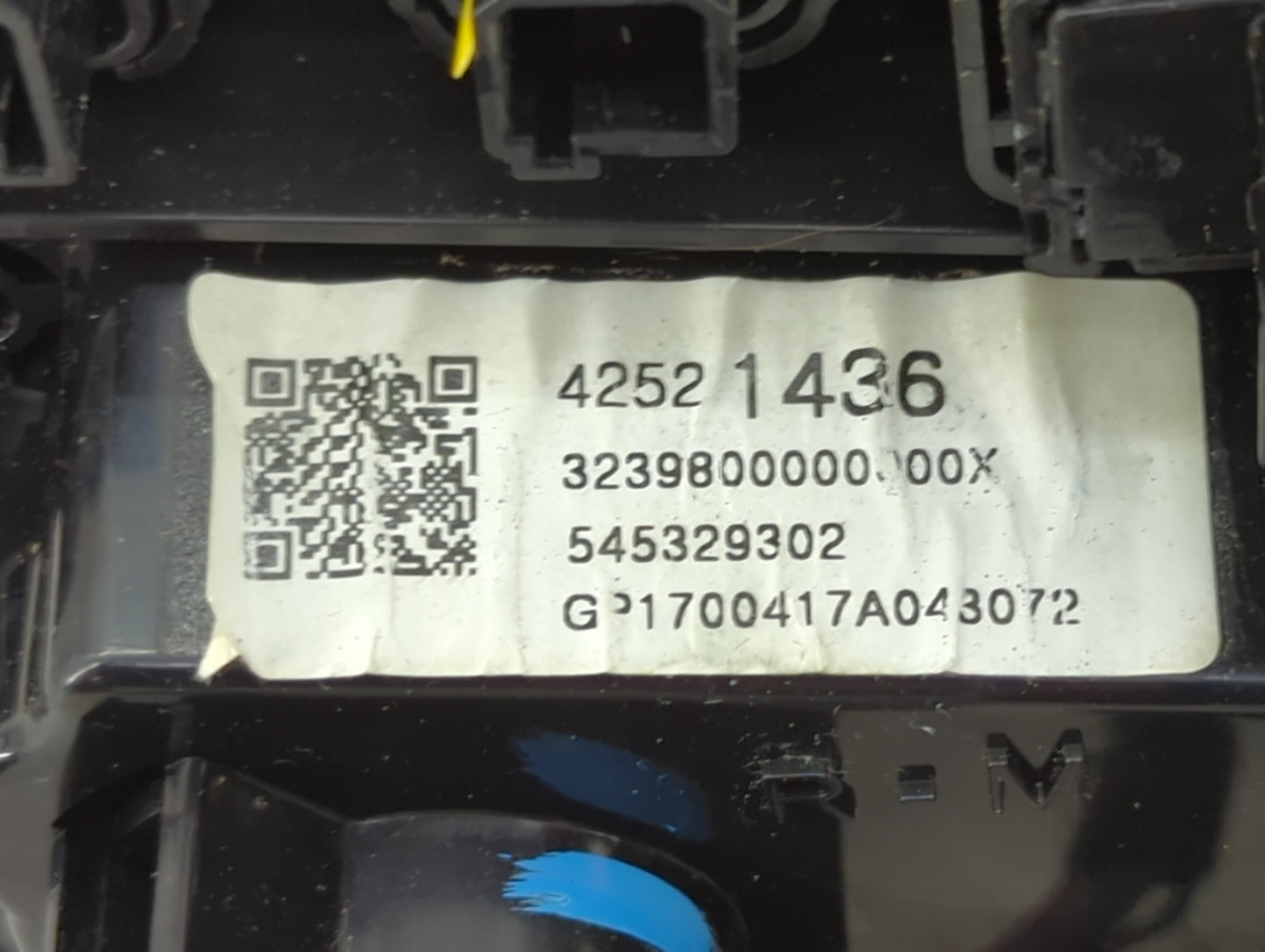 2017-2021 Chevrolet Trax Climate Control Module Temperature AC/Heater Replacement P/N:42521436 Fits Fits 2017 2018 2019 2020