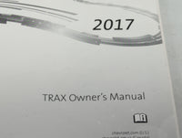2017 Chevrolet Trax Owners Manual Book Guide P/N:23389483 OEM Used Auto Parts - Oemusedautoparts1.com