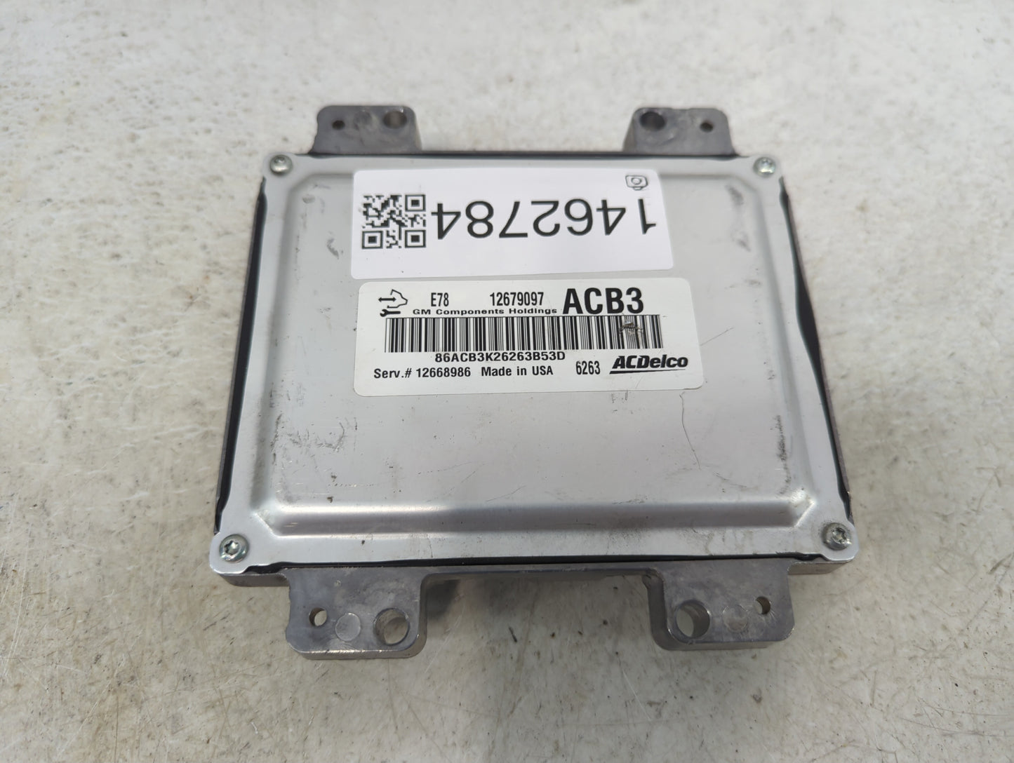2017-2021 Chevrolet Trax PCM Engine Control Computer ECU ECM PCU OEM P/N:12679097 12668986 Fits Fits 2017 2018 2019 2020 202