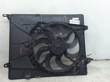 2017 Chevrolet Trax Electric Radiator Cooling Fan Motor Assembly Fits OEM Used Auto Parts - Oemusedautoparts1.com