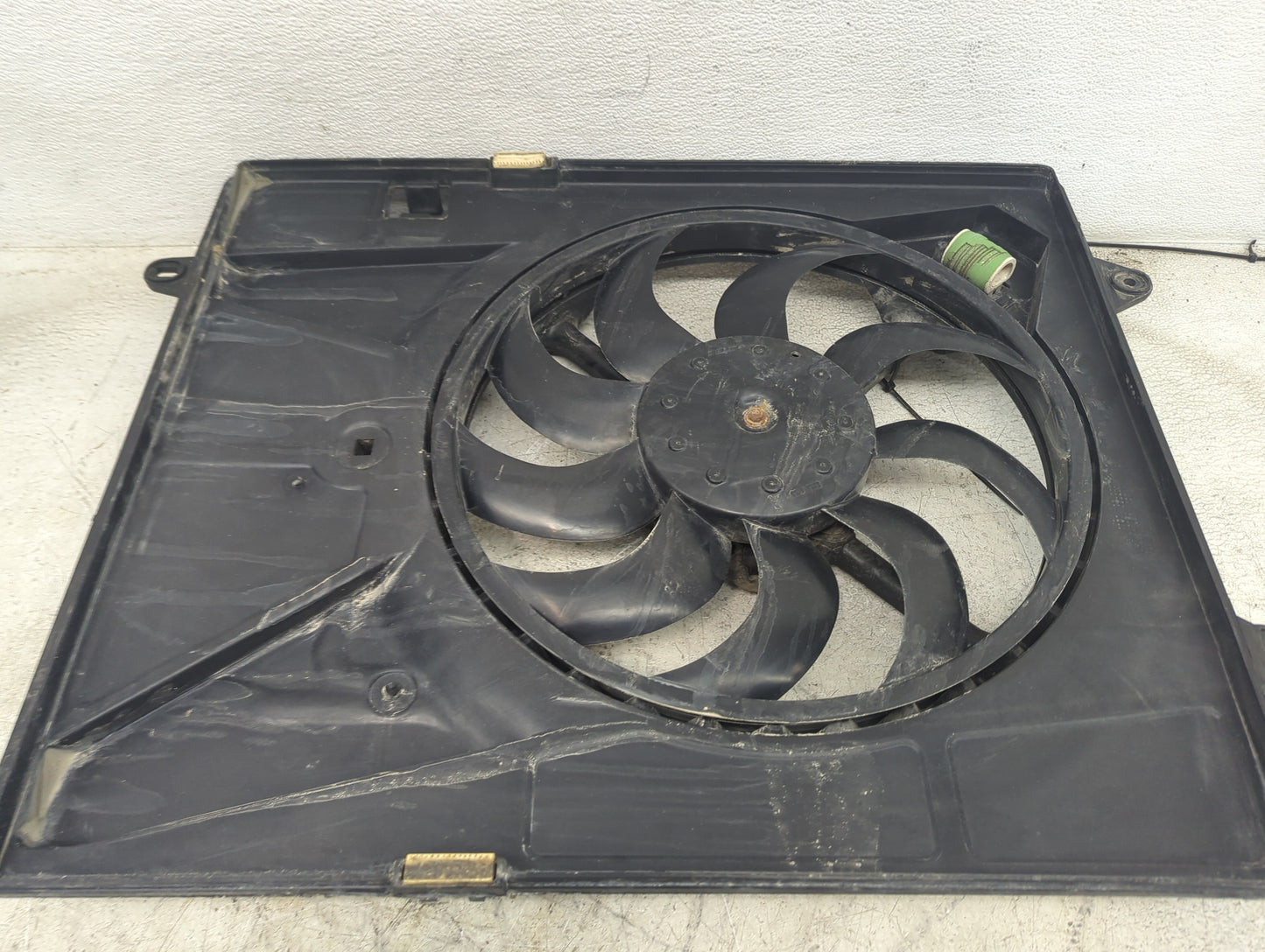 2017 Chevrolet Trax Electric Radiator Cooling Fan Motor Assembly Fits OEM Used Auto Parts - Oemusedautoparts1.com